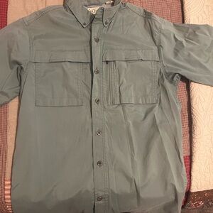 Men's Button-Up Shirt in Green